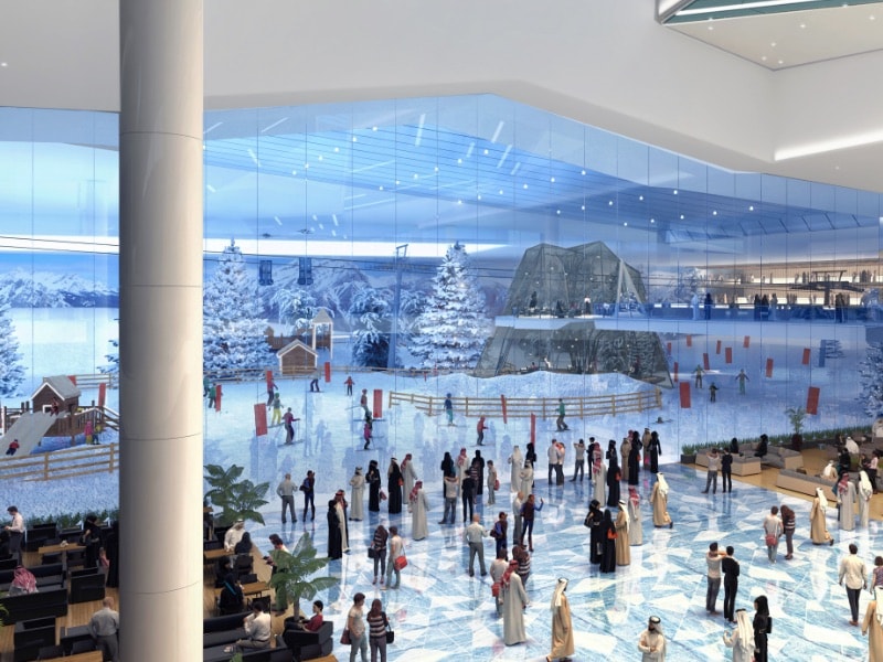 Ski Saudi Ski Slope and Snow Park Riyadh Mall Saudi